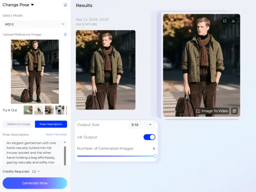 Generate Your Fashion Image