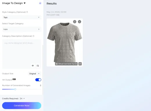 Generate Your Fashion Image