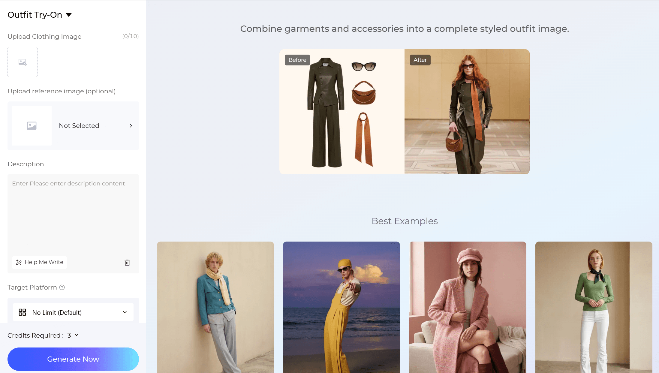 An overview of AI fashion tools for ecommerce sellers, listing key features like virtual garment try-on, detail shot generation, model and background swapping, pose adjustment, multi-view generation, outfit styling, model variations, and video creation.