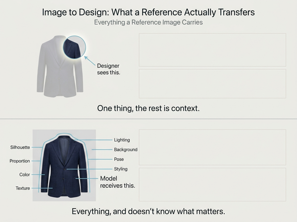 Image to Design: What a Reference Actually Transfers