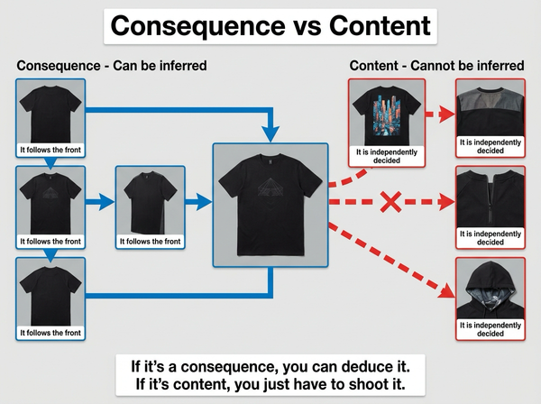 Generating Product Views: Which Angles Can Be Inferred