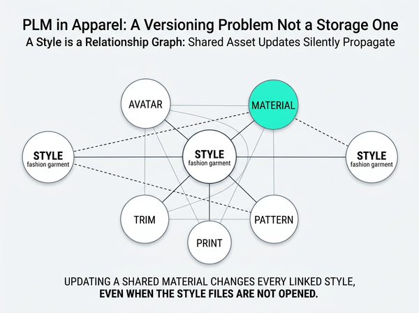 PLM in Apparel: A Versioning Problem, Not a Storage One
