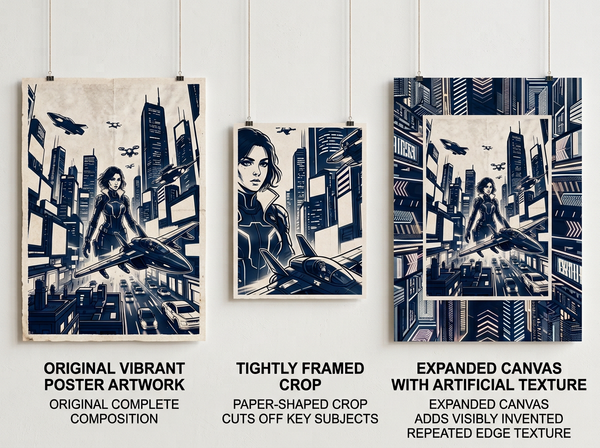 AI Poster Makers: What Print Size Does to a Generated Image
