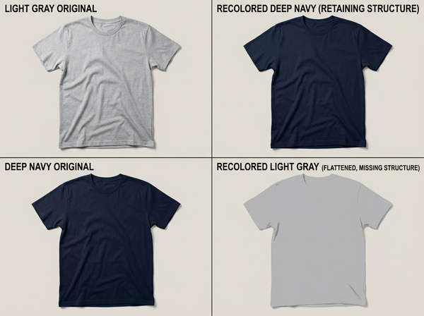 Changing Garment Color in a Photo: The Apparel-Specific Rules